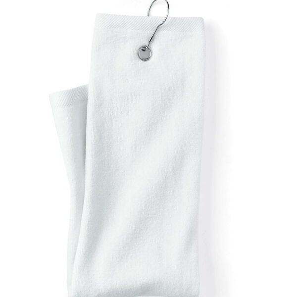Carmel Towel Company Trifold Golf Towel with Grommet C162523TGH Trifold Golf Towel with Grommet Thumbnail
