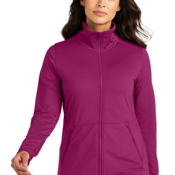 Port Authority Women's Accord Stretch Fleece Full Zip LK595 Women's Accord Stretch Fleece Full Zip Thumbnail