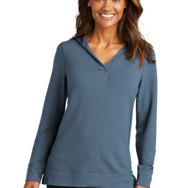 Port Authority Women's Microterry Pullover Hoodie LK826 Women's Microterry Pullover Hoodie Thumbnail
