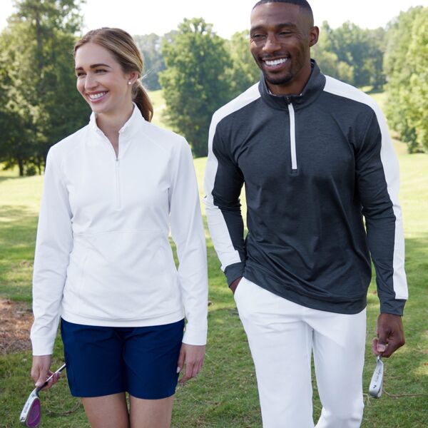 Puma Golf Ladies' Cloudspun Rockaway Quarter-Zip 535516 Ladies' Cloudspun Rockaway Quarter-Zip Thumbnail