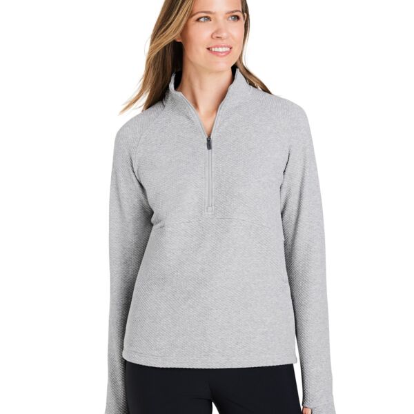 North End Ladies' Spirit Textured Quarter-Zip NE725W Ladies' Spirit Textured Quarter-Zip Thumbnail
