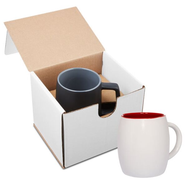 Prime Line 14oz Morning Show Ceramic Barrel Mug In Mailer GCM112 14oz Morning Show Ceramic Barrel Mug In Mailer Thumbnail
