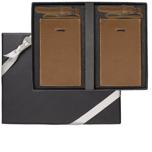 Leeman Whitney Marquis Two Luggage Tag Set LG-9058 Whitney Marquis Two Luggage Tag Set Thumbnail