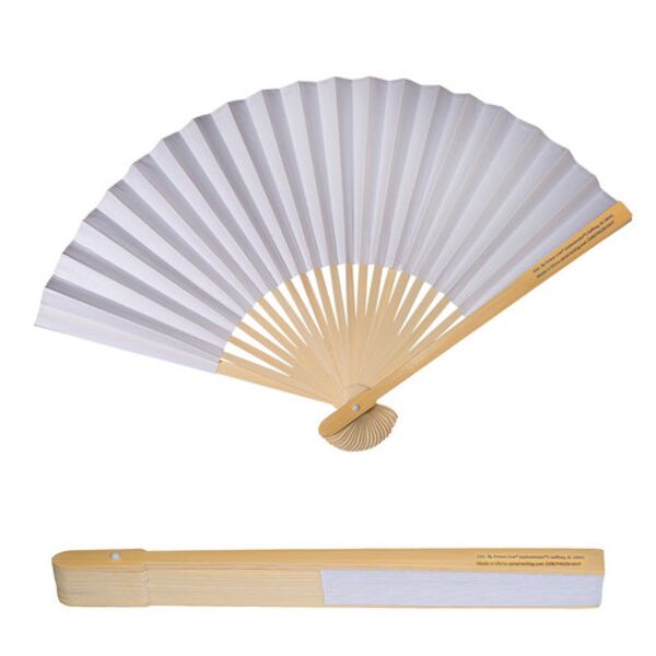 Prime Line Bamboo Folding Handheld Fan FN200 Bamboo Folding Handheld Fan Thumbnail