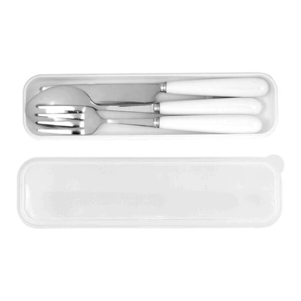 Prime Line Cutlery Set In Plastic Case KU115 Cutlery Set In Plastic Case Thumbnail