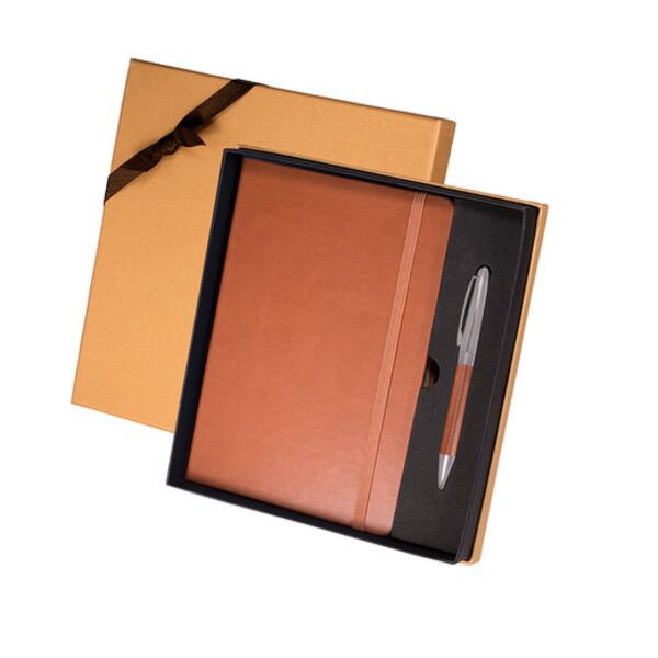 Leeman Tuscany™ Journal And Pen Gift Set LG-9309 Tuscany™ Journal And Pen Gift Set Thumbnail