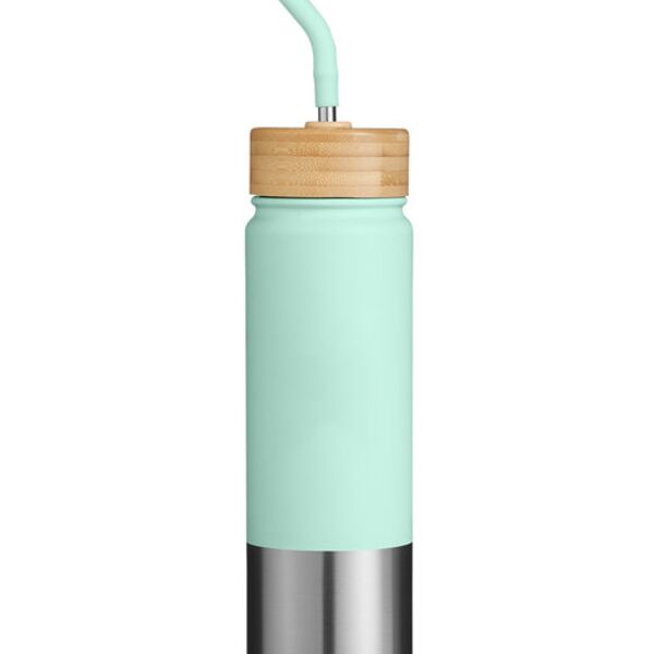 econscious Playa 24oz Stainless Steel Tumbler With Bamboo Lid EC9843 Playa 24oz Stainless Steel Tumbler With Bamboo Lid Thumbnail