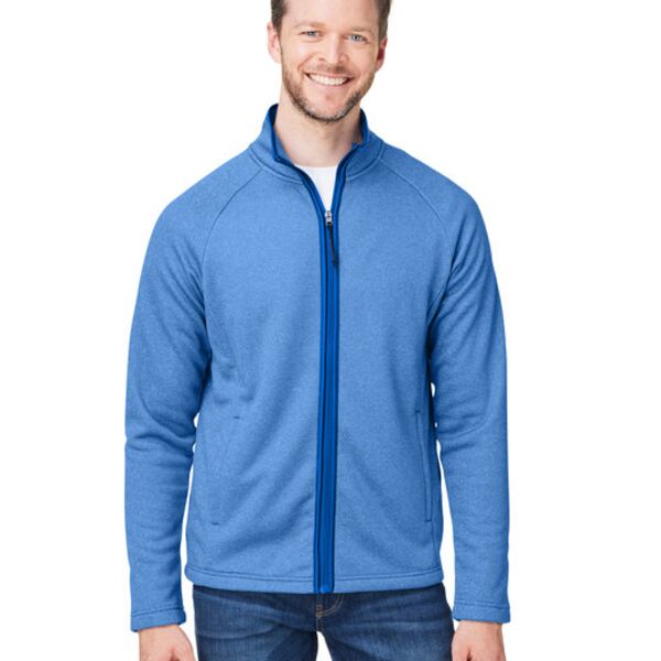 Core 365 Men's Venture Heathered Stripe Full-Zip CE72 Men's Venture Heathered Stripe Full-Zip Thumbnail