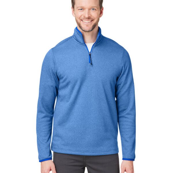 Core 365 Men's Venture Heathered Stripe Quarter-Zip CE73 Men's Venture Heathered Stripe Quarter-Zip Thumbnail