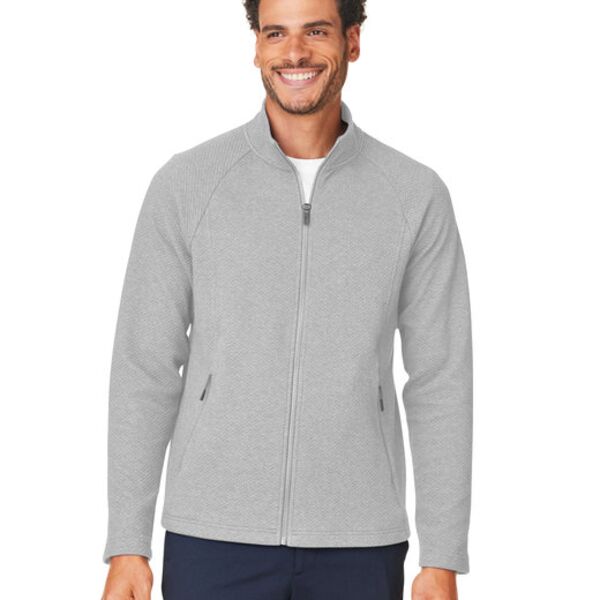North End Men's Spirit Textured Full-Zip NE727 Men's Spirit Textured Full-Zip Thumbnail