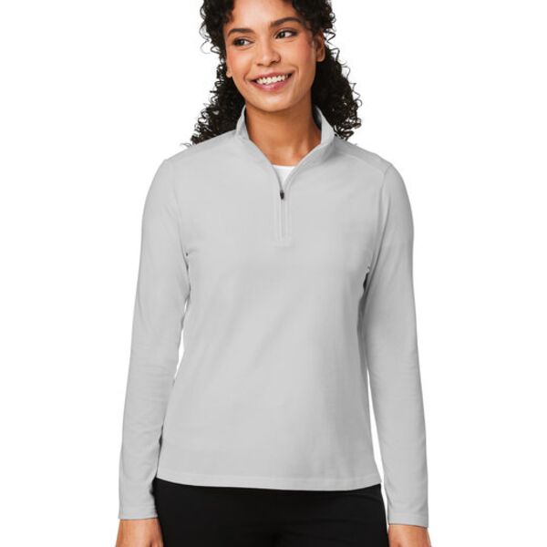 Devon & Jones Ladies' Raleigh Stretch Quarter-Zip DG425W Ladies' Raleigh Stretch Quarter-Zip Thumbnail