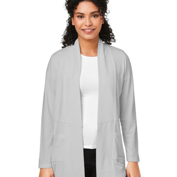 Devon & Jones Ladies' Raleigh Stretch Cardigan DP125W Ladies' Raleigh Stretch Cardigan Thumbnail