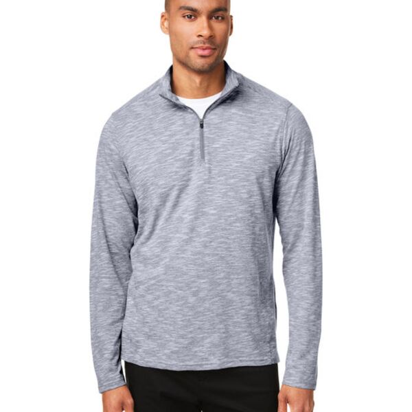 North End Men's Eclipse Jacquard Quarter-Zip NE415 Men's Eclipse Jacquard Quarter-Zip Thumbnail