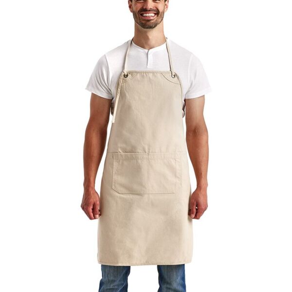 Artisan Collection by Reprime Artisan's Choice Double Pocket Canvas Apron RP181 Artisan's Choice Double Pocket Canvas Apron Thumbnail