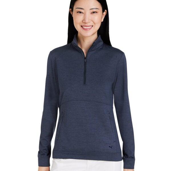 Puma Golf Women's Cloudspun Rockaway Quarter-Zip Pullover 535516 Women's Cloudspun Rockaway Quarter-Zip Pullover Thumbnail