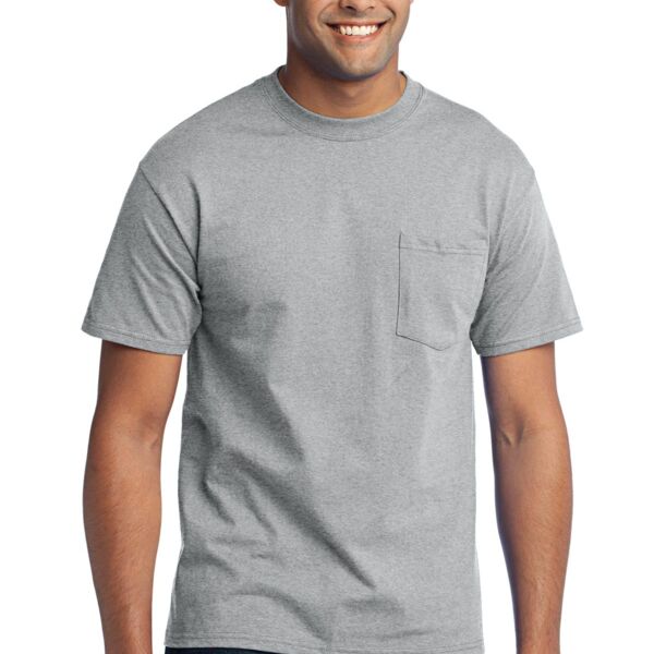 Port & Company Core Blend Pocket Tee PC55P Core Blend Pocket Tee Thumbnail
