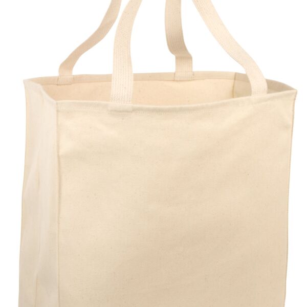 Port Authority Ideal Twill Over the Shoulder Grocery Tote B110 Ideal Twill Over the Shoulder Grocery Tote Thumbnail