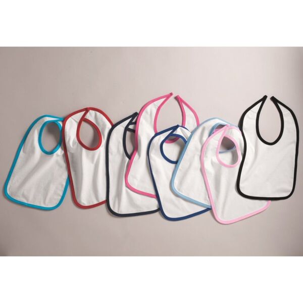 Rabbit Skins Infant Contrast Trim Premium Jersey Bib 1004 Infant Contrast Trim Premium Jersey Bib Thumbnail