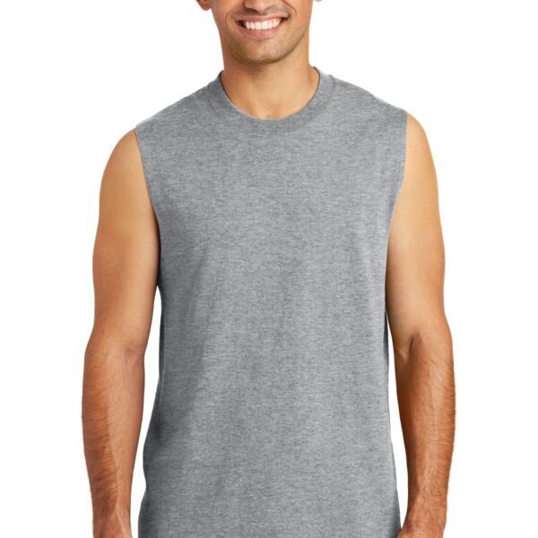 Port & Company Core Cotton Sleeveless Tee PC54SL Core Cotton Sleeveless Tee Thumbnail