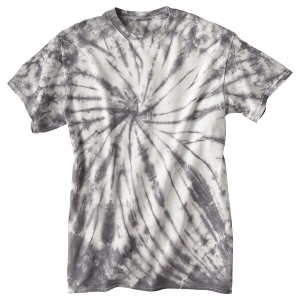 Dyenomite Youth Contrast Cyclone Tie-Dyed T-Shirt 20BCC Youth Contrast Cyclone Tie-Dyed T-Shirt Thumbnail
