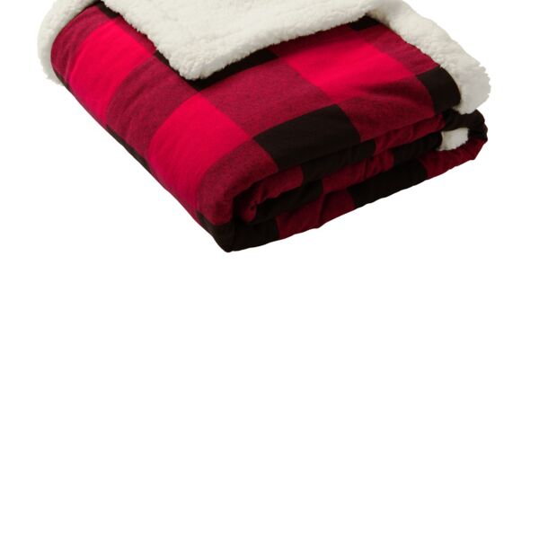 Port Authority Flannel Sherpa Blanket BP43 Flannel Sherpa Blanket Thumbnail
