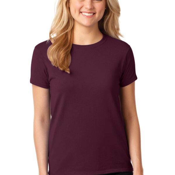 Gildan Ladies Heavy Cotton 100% Cotton T Shirt 5000L Ladies Heavy Cotton 100% Cotton T Shirt Thumbnail