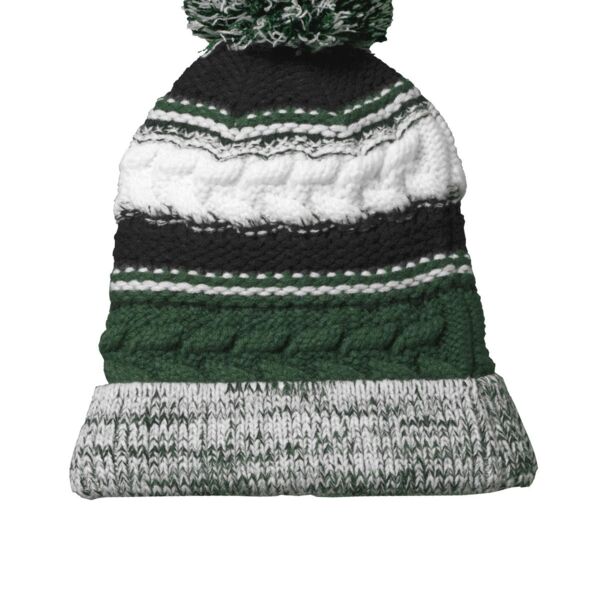 Sport Tek Pom Pom Team Beanie STC21 Pom Pom Team Beanie Thumbnail