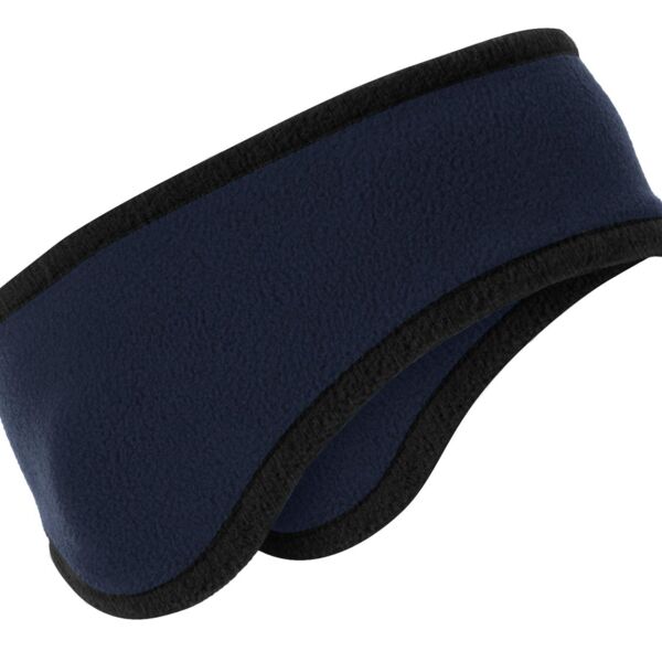 Port Authority Two Color Fleece Headband C916 Two Color Fleece Headband Thumbnail