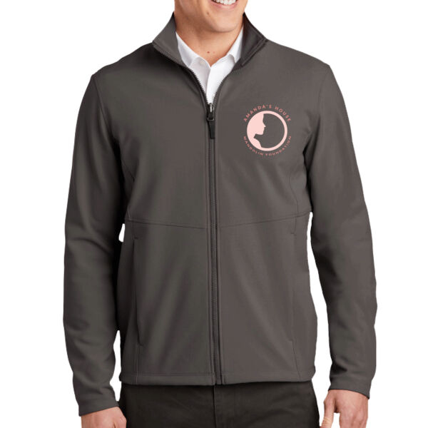 Port Authority ® Collective Soft Shell Jacket With printed Mandolin Foundation Logo Thumbnail