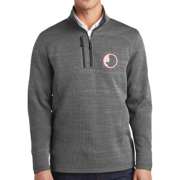 Eddie Bauer ® Sweater Fleece 1/4-Zip With printed Mandolin Foundation Logo Thumbnail