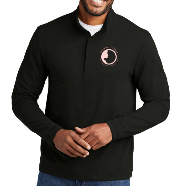 Port Authority® Fairway Stretch 1/4-Zip With printed Mandolin Foundation Logo Thumbnail
