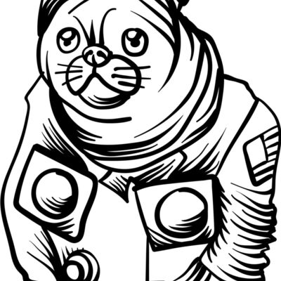 Astronaut dog Thumbnail